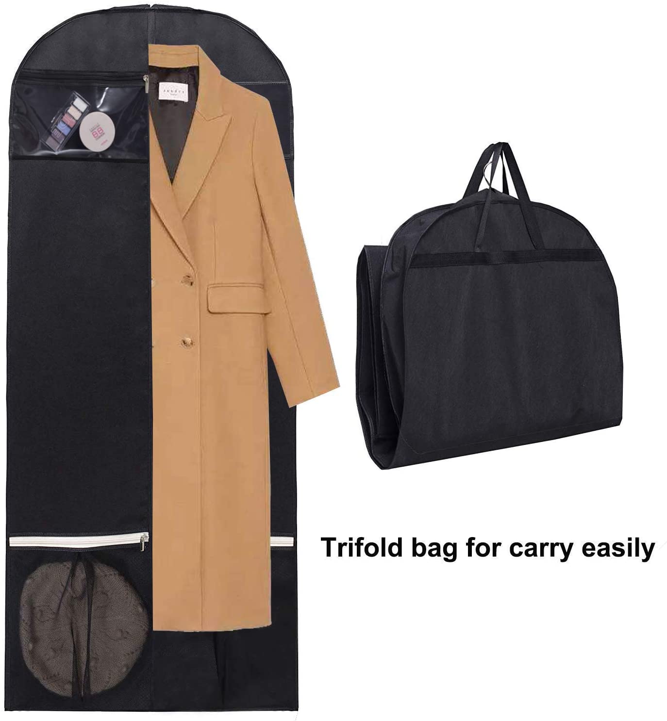 54" Trifold Dress Garment Bags