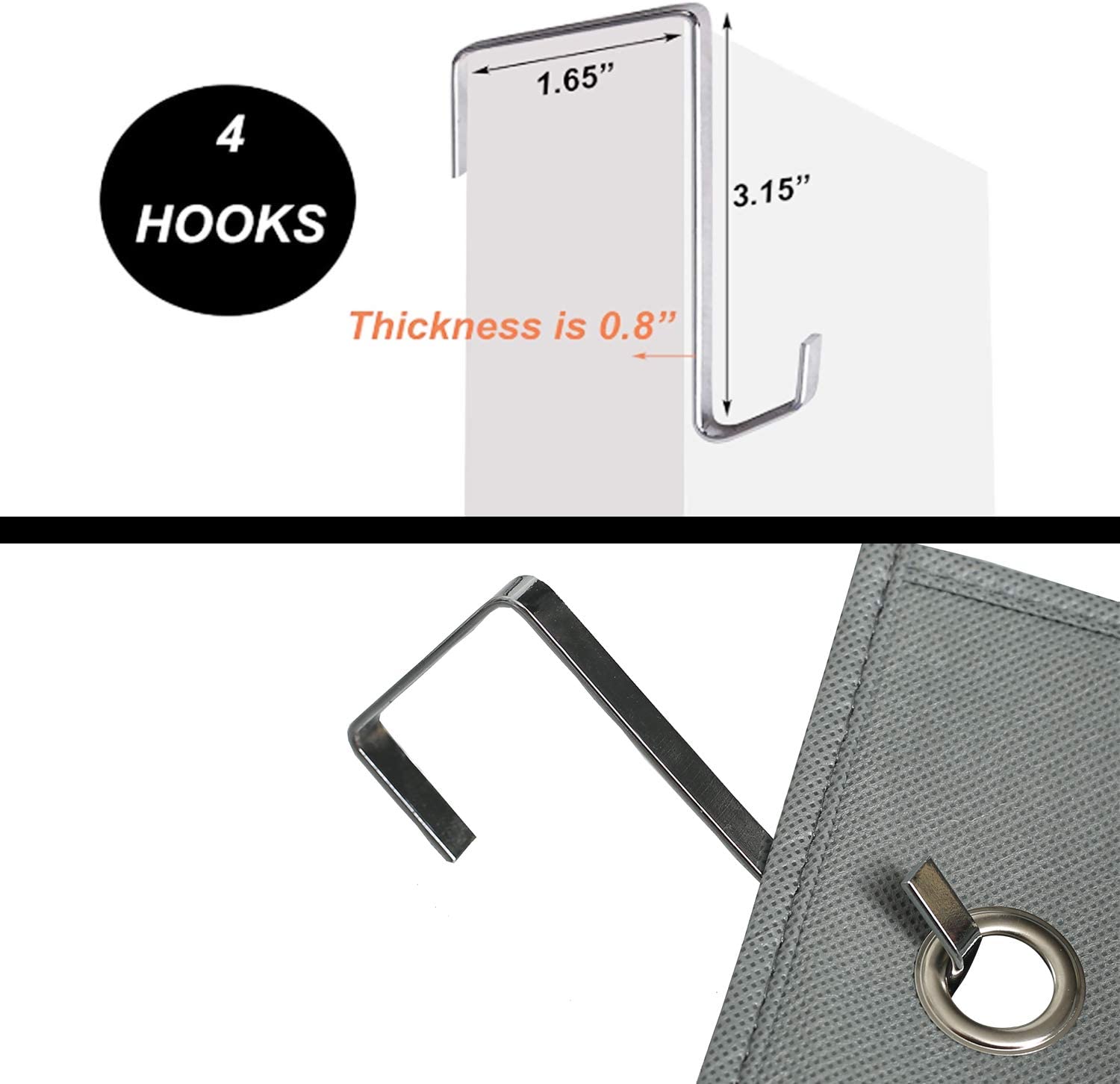 24 Large Mesh Pockets Hanging Shoe Hanger Holder