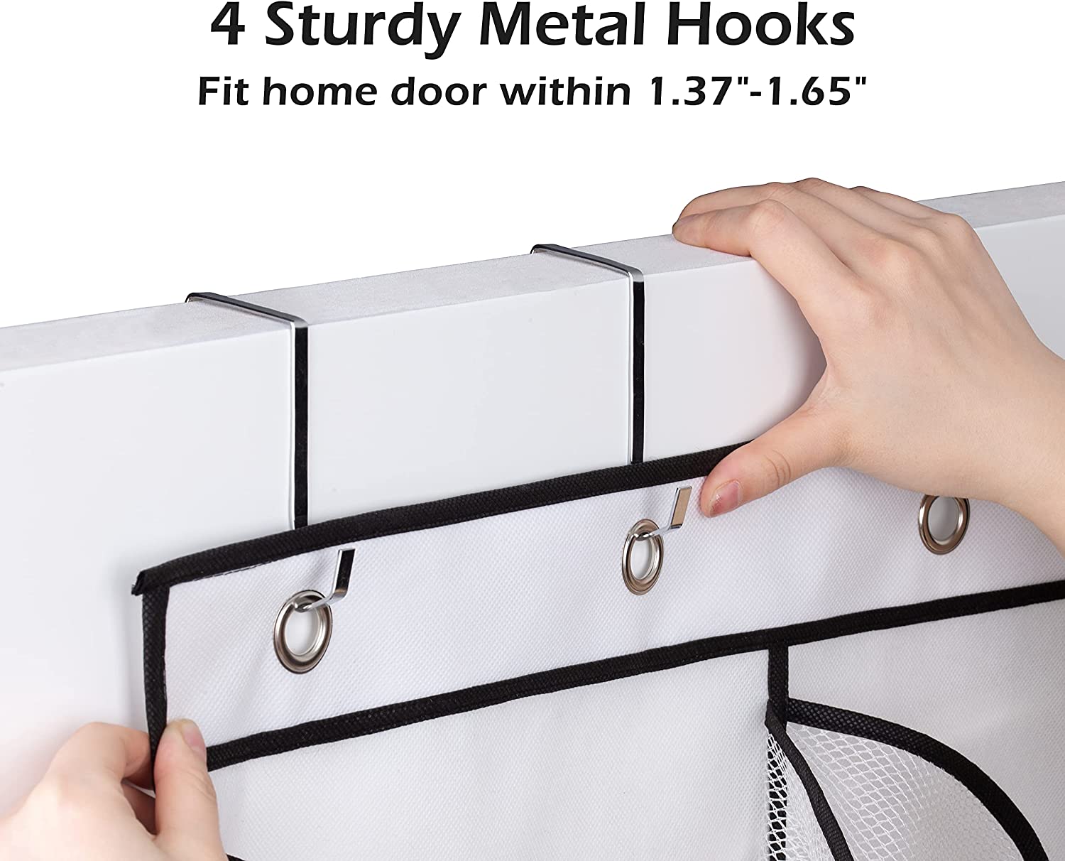 12 Mesh Pockets Hanging Shoe Organizer