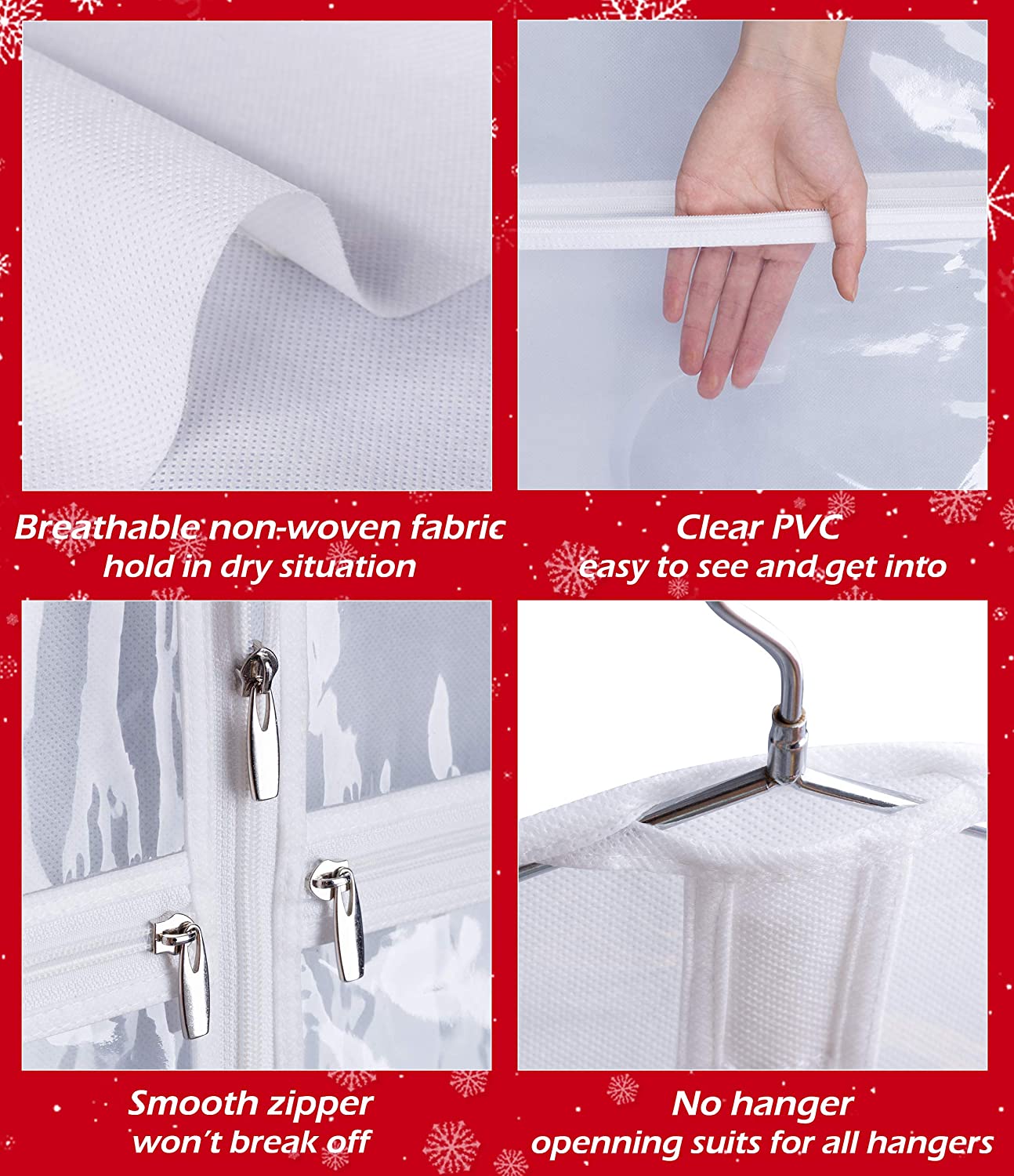 4.4" Gusseted Gift Organizer Storage